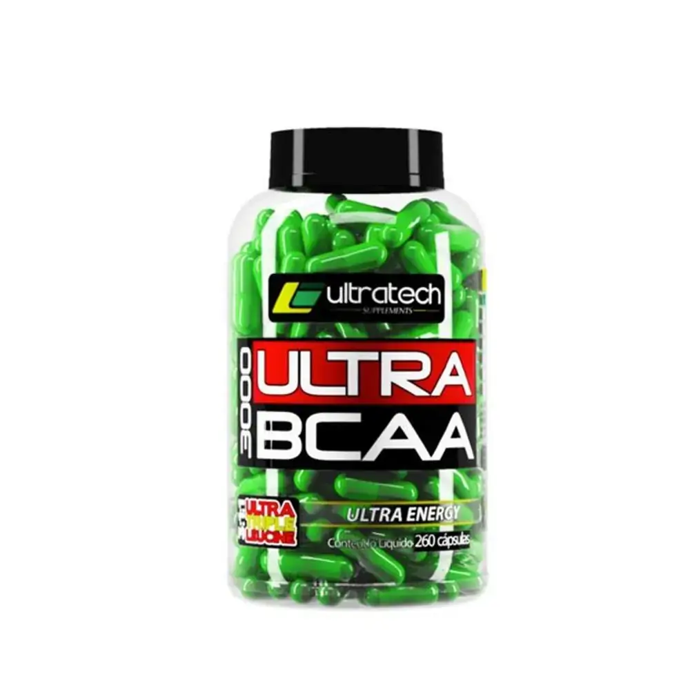 Ultra Bcaa 3000 100caps Ultratech