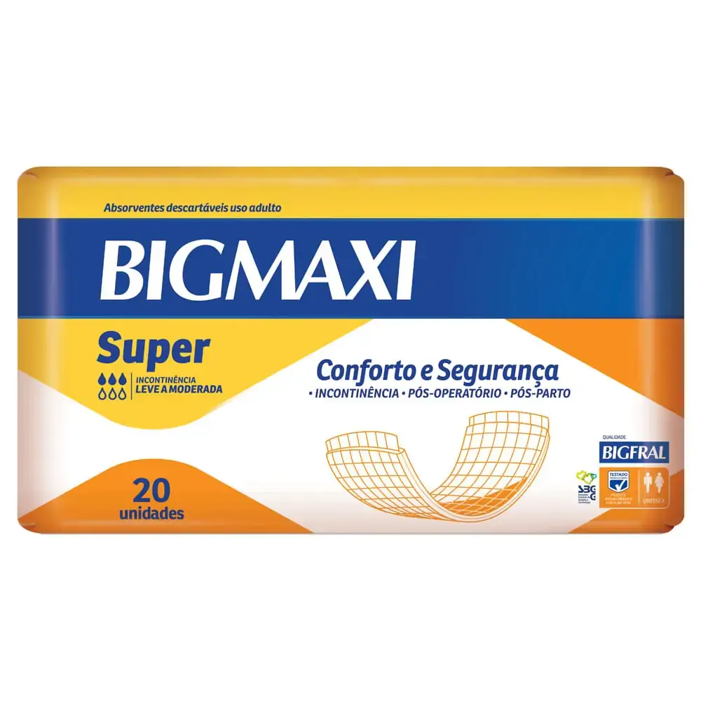 Perf Absorvente Geriatrico Bigmaxi Super C/20