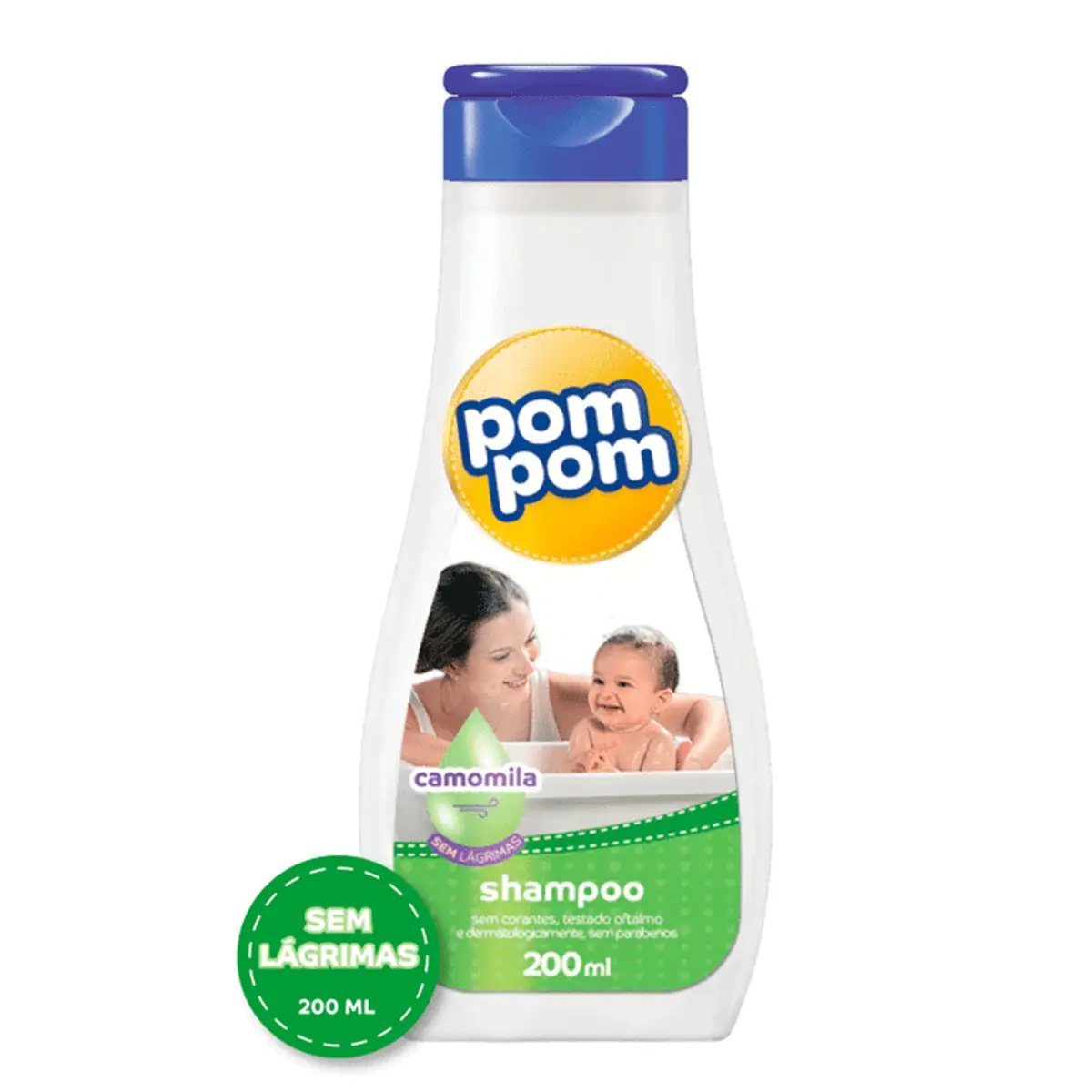 Shampoo Infantil Pom Pom Camomila 200ml