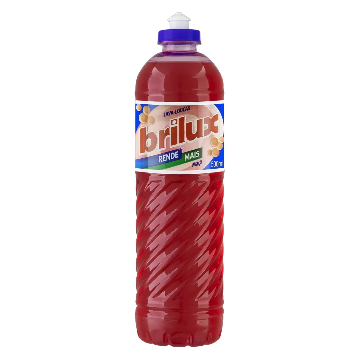 Lava-Louças Líquido Maçã Brilux Squeeze 500 ml