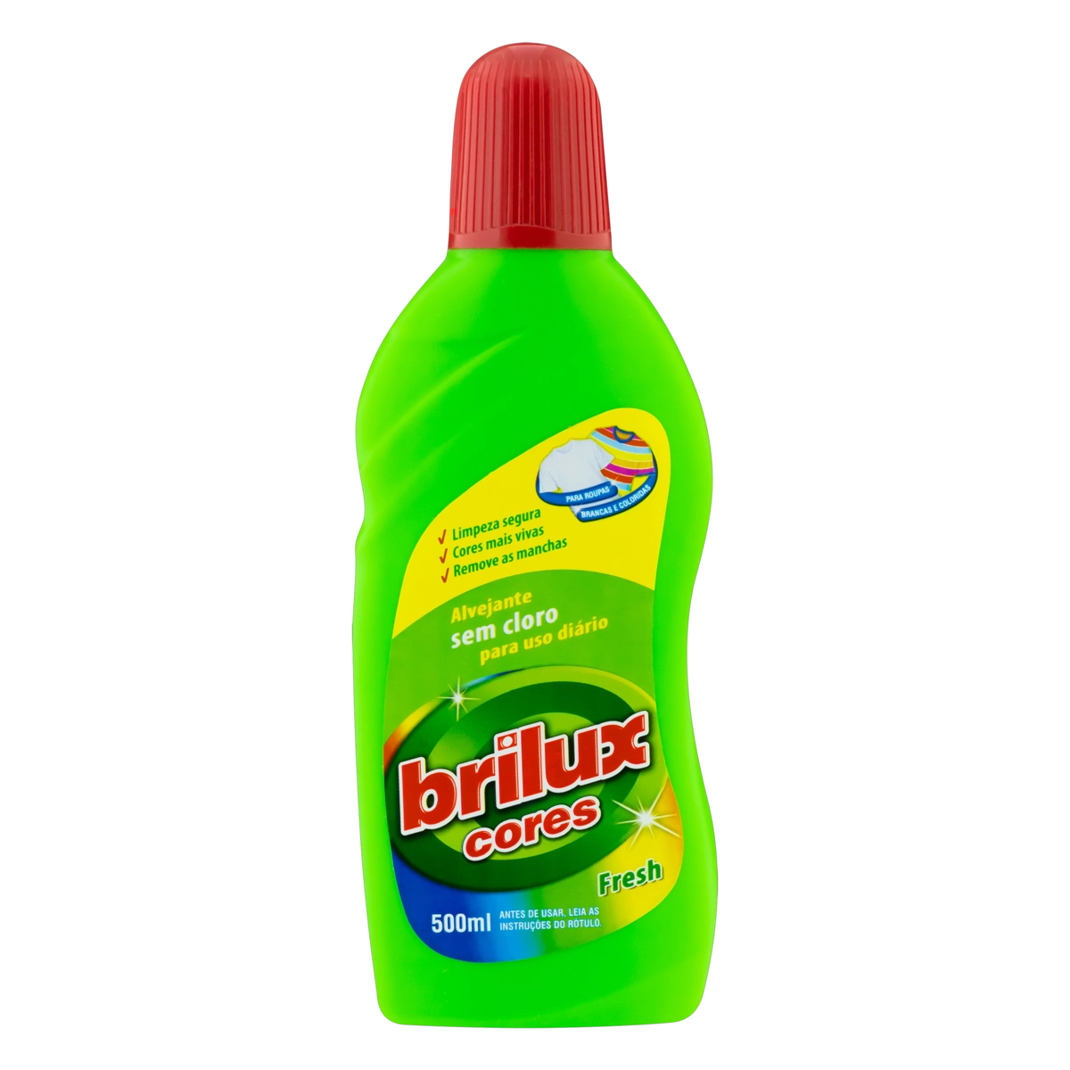 Alvejante Sem Cloro Fresh Brilux Cores Frasco 500ml