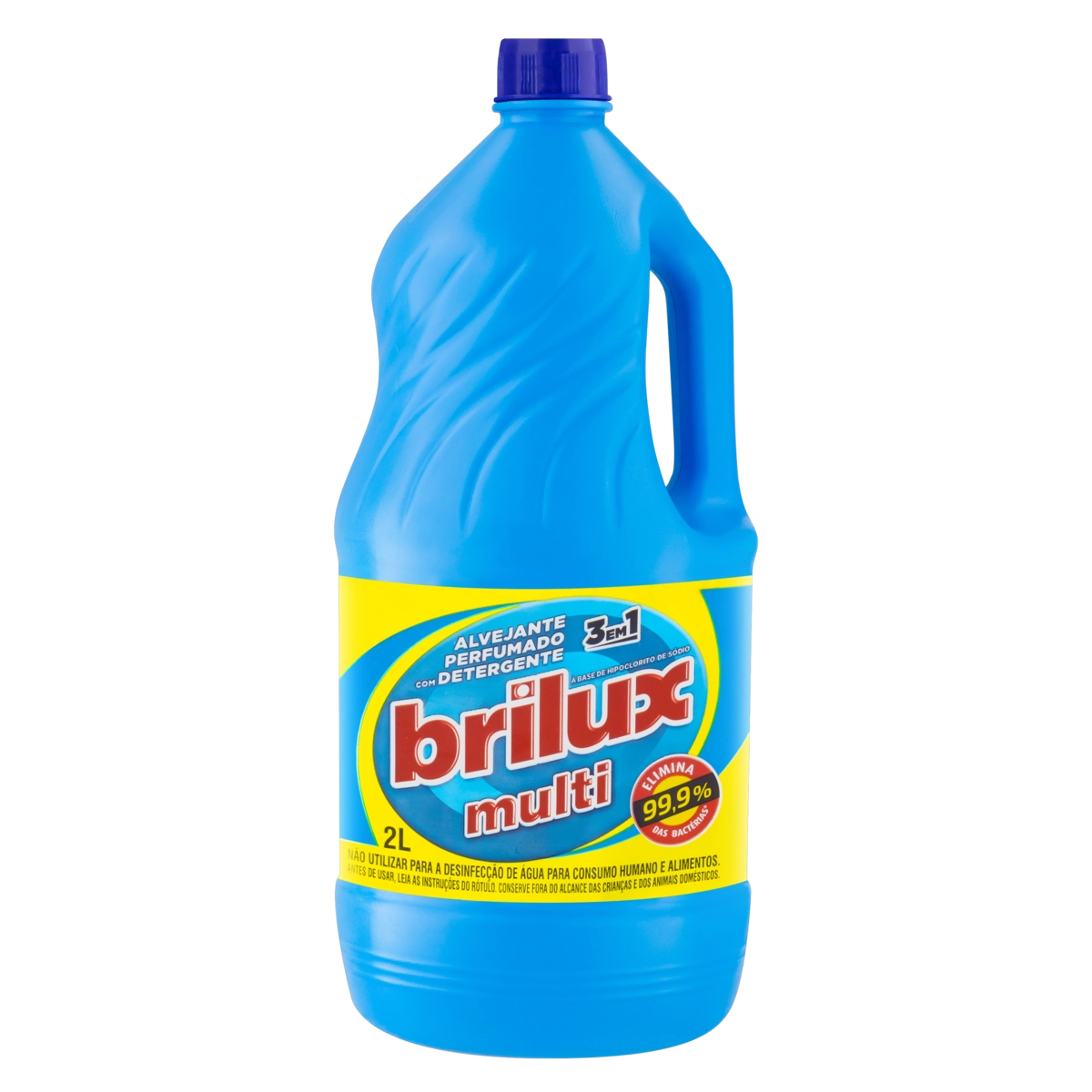 Alvejante Com Detergente E Cloro Brilux Multi Frasco 2l