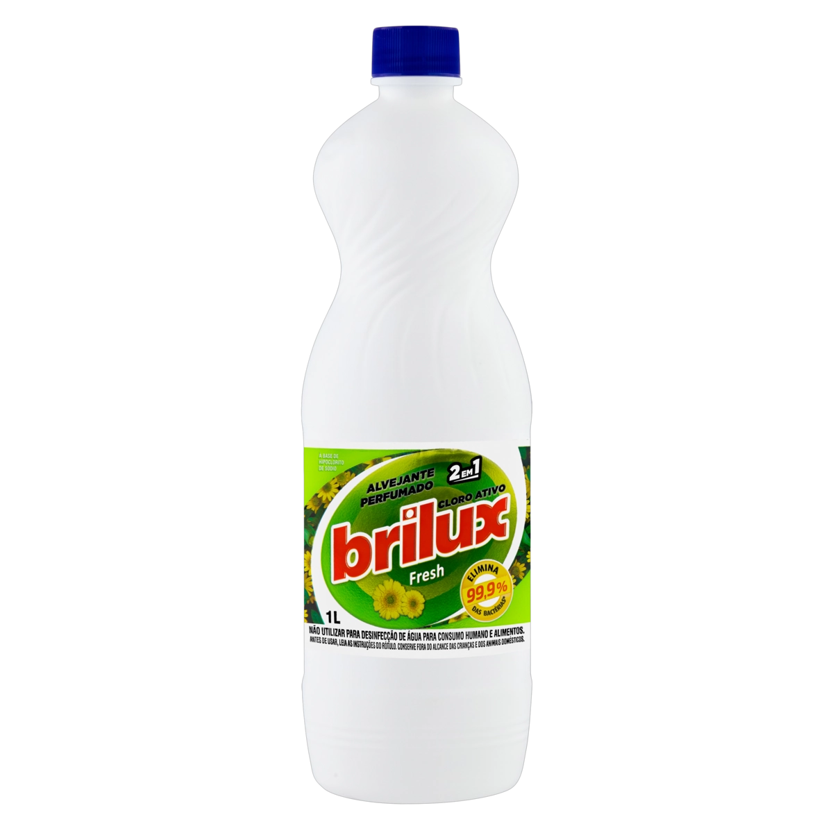 Alvejante Com Cloro Fresh Brilux Frasco 1l