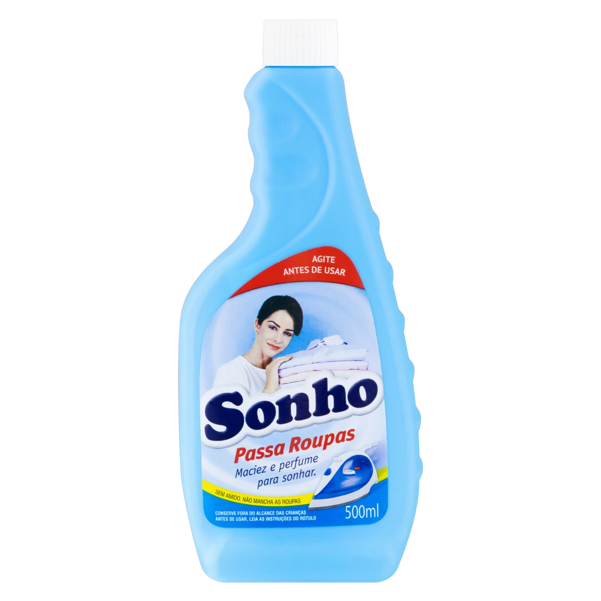 Facilitador De Passar Roupas Líquido Sonho Frasco 500ml Refil
