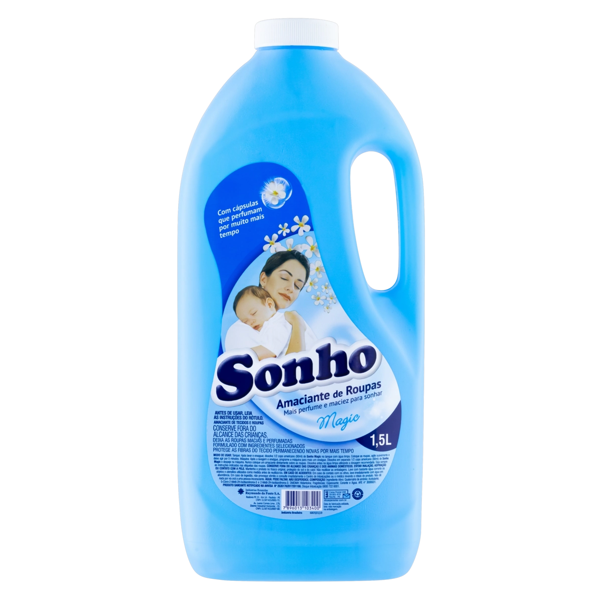 Amaciante De Roupa Diluído Magic Sonho Frasco 1,5l