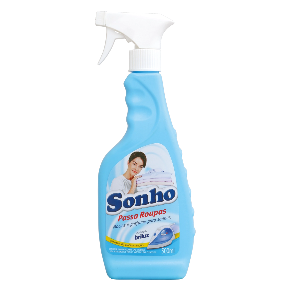 Facilitador De Passar Roupas Líquido Sonho Frasco 500ml Borrifador