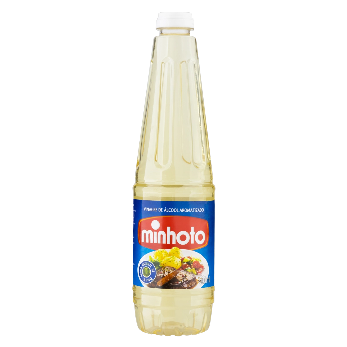 Vinagre De álcool Aromatizado Alho Minhoto Frasco 500ml