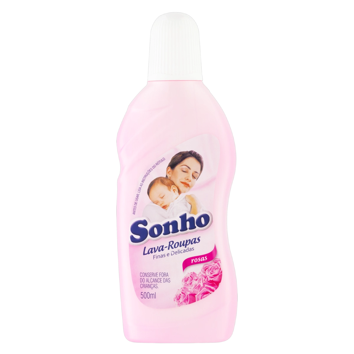 Lava Roupas Líquido Rosas Sonho Frasco 500ml
