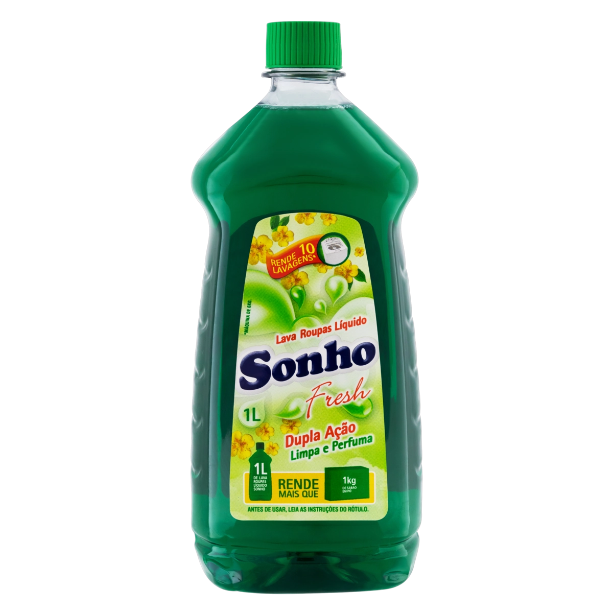 Lava Roupas Líquido Fresh Sonho Frasco 1l
