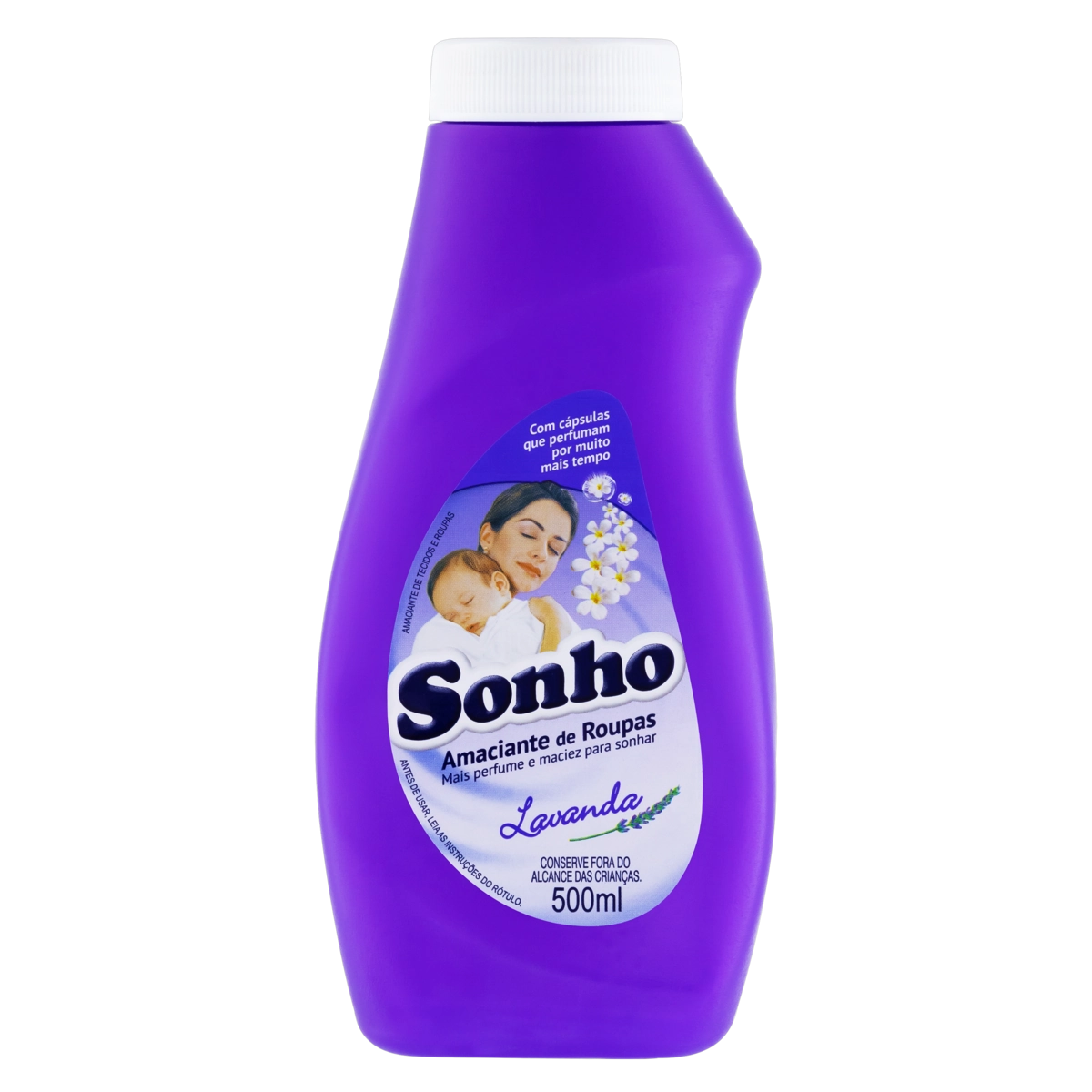 Amaciante De Roupa Diluído Lavanda Sonho Frasco 500ml
