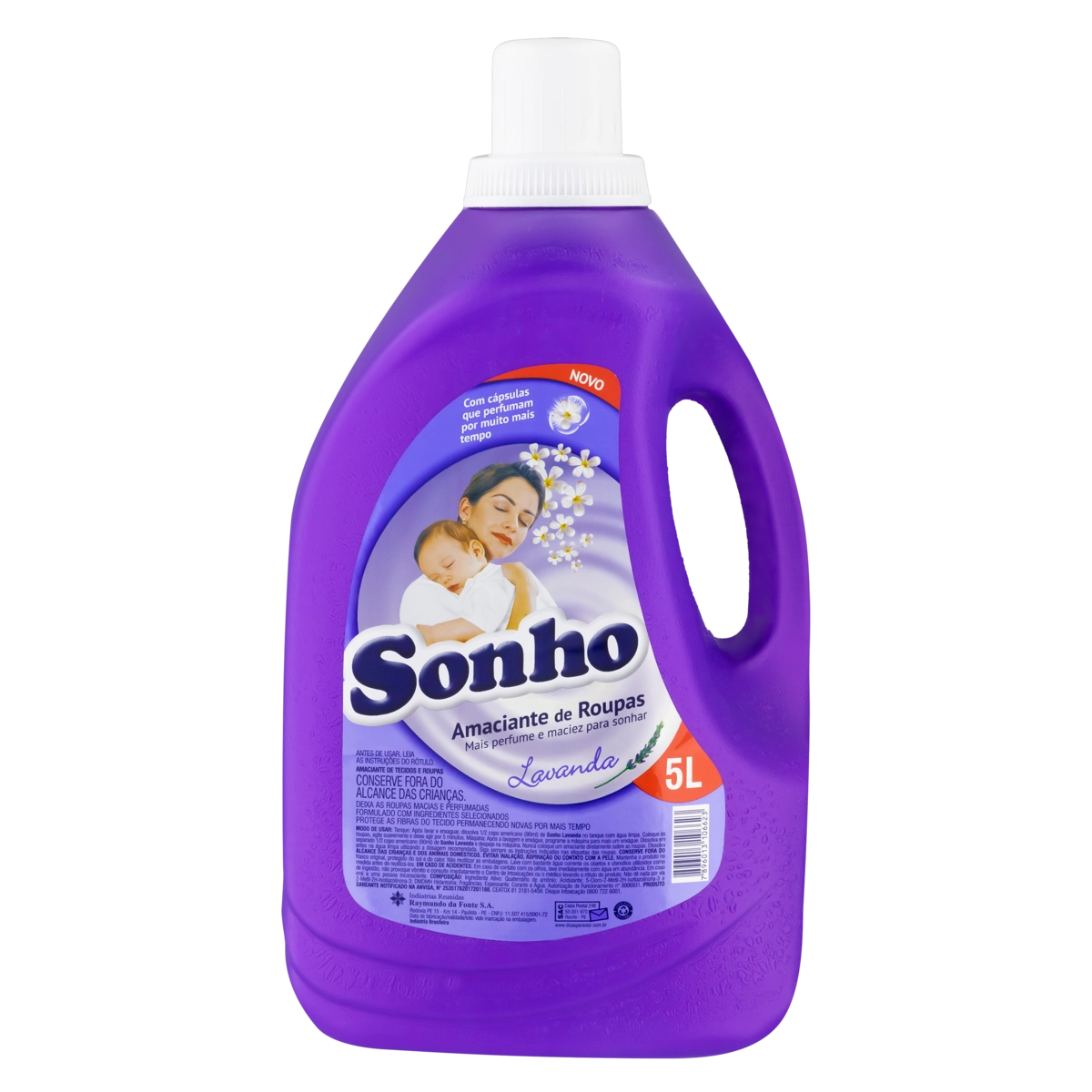 Amaciante De Roupa Diluído Lavanda Sonho Galão 5l