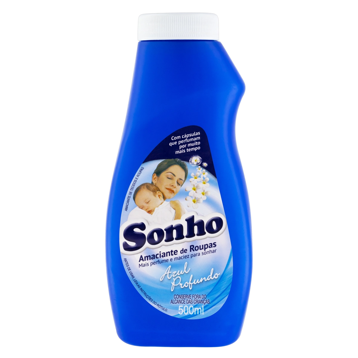 Amaciante De Roupa Diluído Azul Profundo Sonho Frasco 500ml