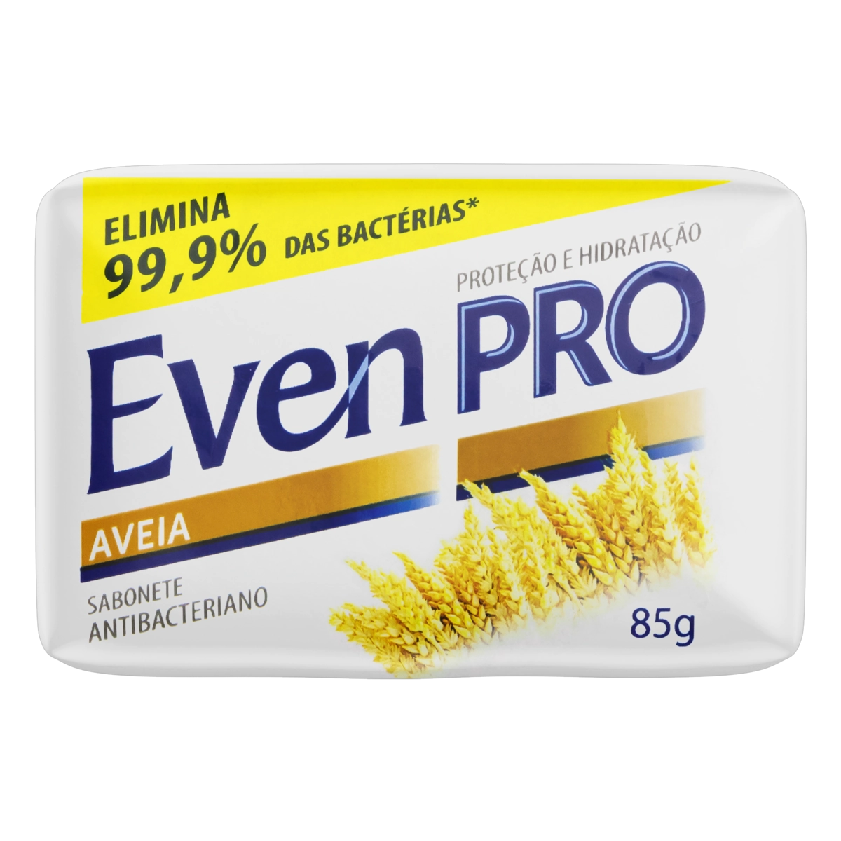 Sabonete Barra Antibacteriano Aveia Even Pro Envoltório 85g