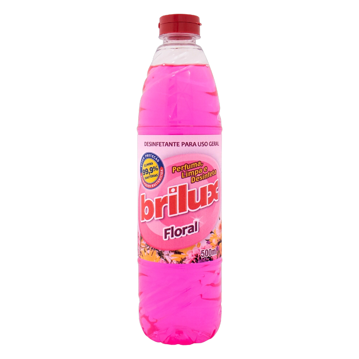 Desinfetante Uso Geral Floral Brilux Squeeze 500ml