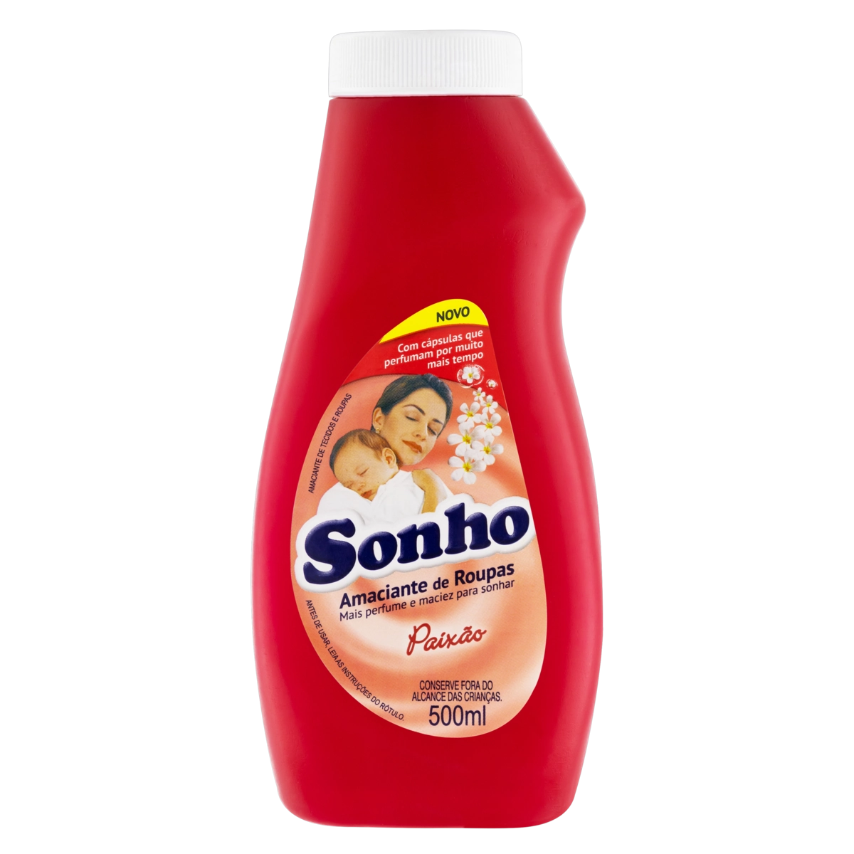 Amaciante De Roupa Diluído Paixão Sonho Frasco 500ml