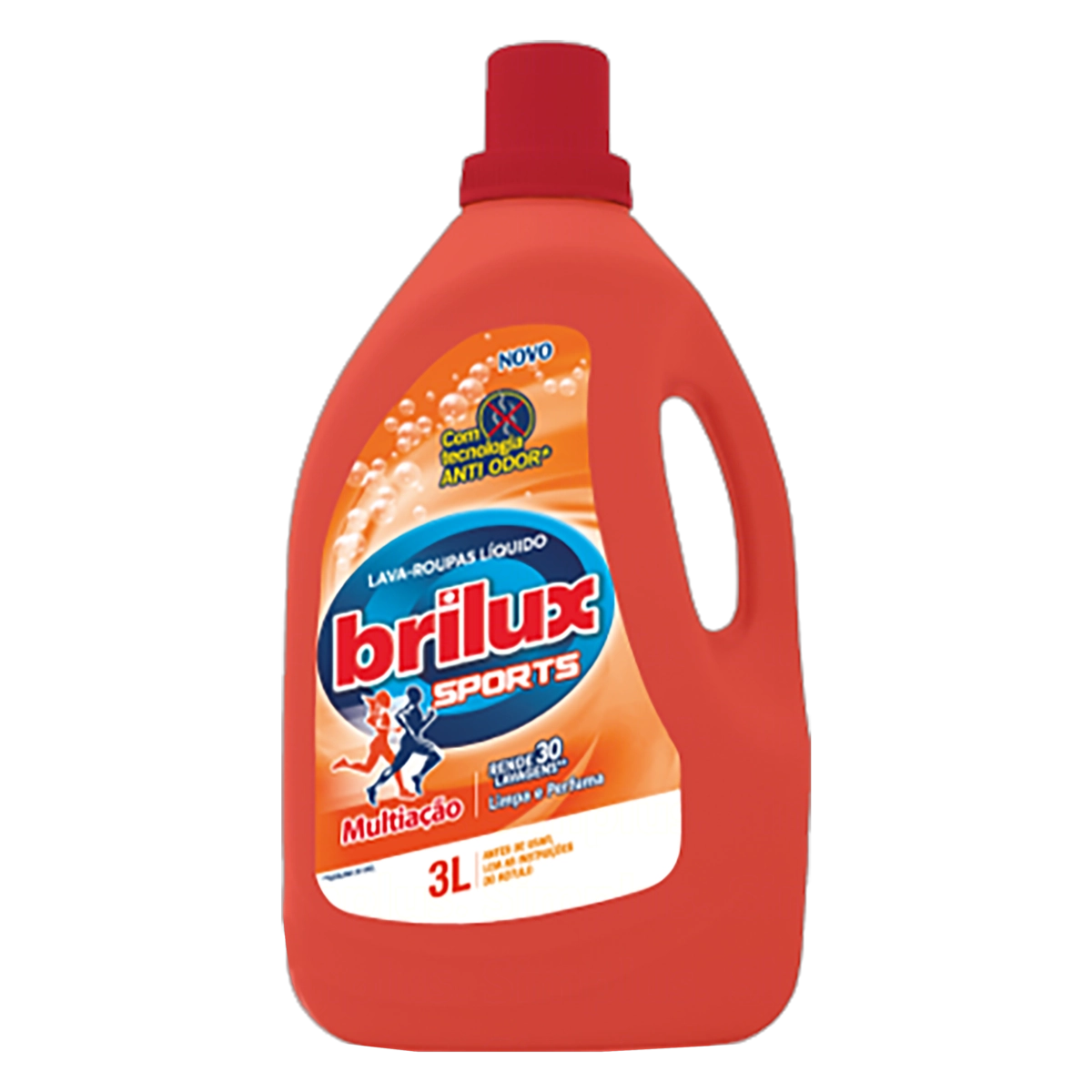 Lava Roupas Líquido Brilux Sports Multiação Galão 3l