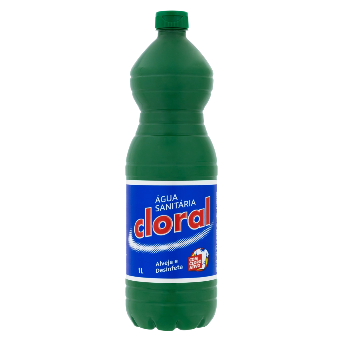 água Sanitária Cloral Frasco 1l
