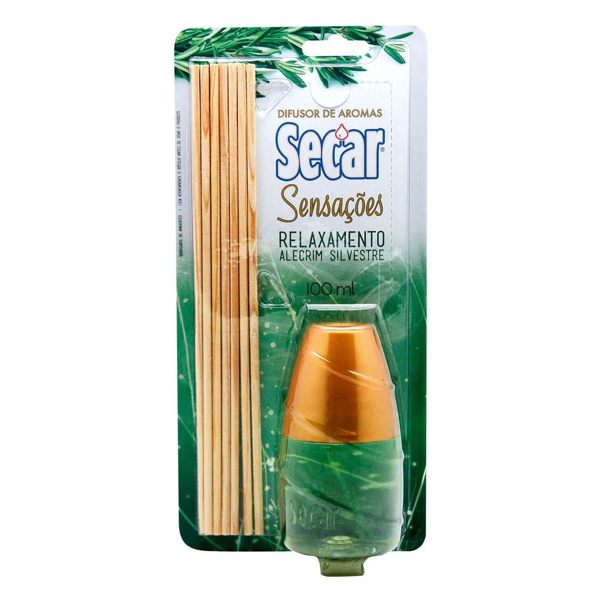 Odorizador de Ambientes SECAR Difusor Alecrim 100ml