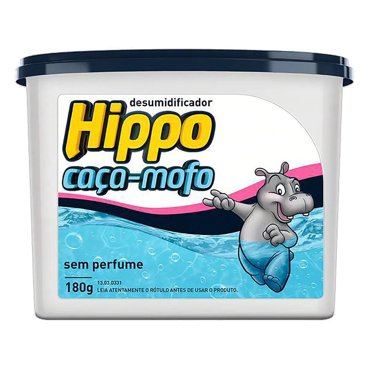 Caça-Mofo sem Perfume Hippo Pote 180 g