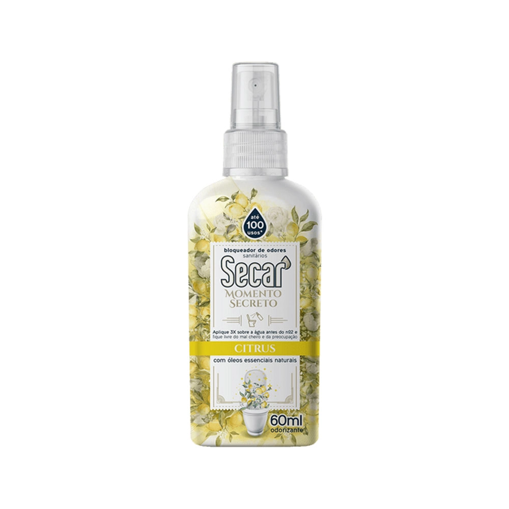 Eliminador Odores Sanit Secar Citrus 60ml