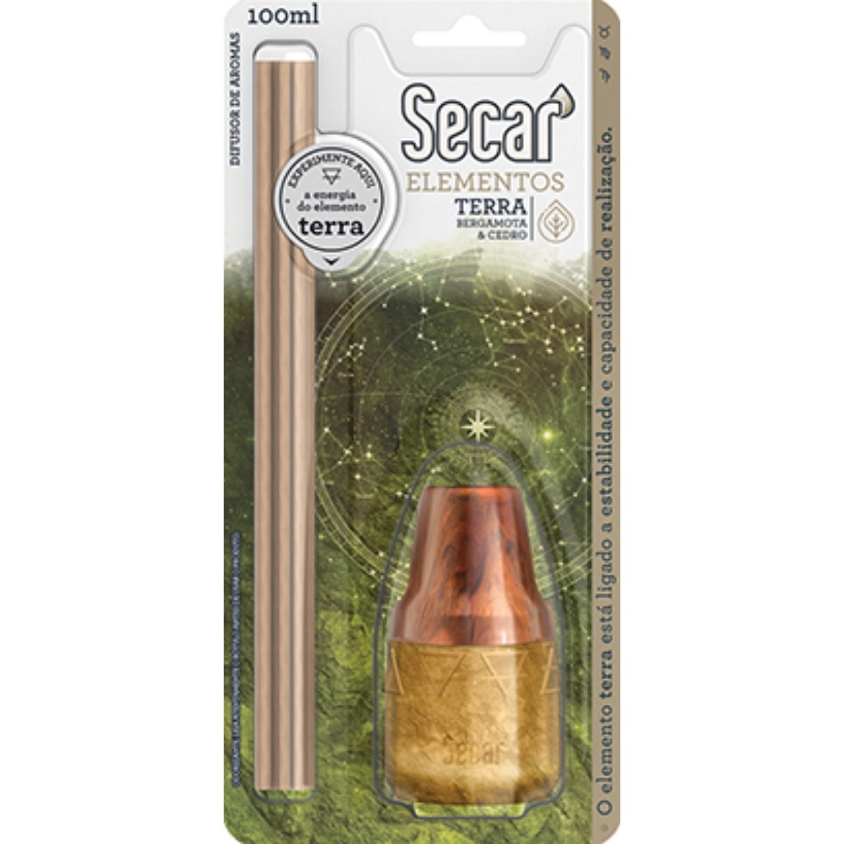 Difusor De Aromas Secar Elementos Terra 100ml