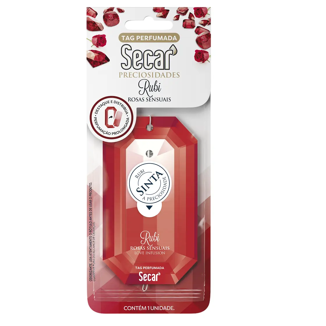 Tag Secar Perfumada Rubi R.sensuais Un