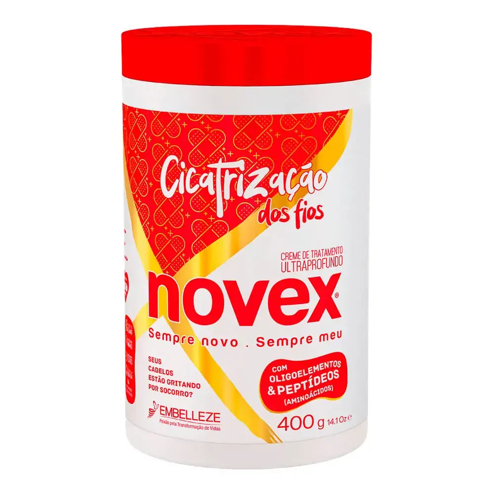 Creme De Tratamento Novex Cicatrizacao Dos Fios 400g