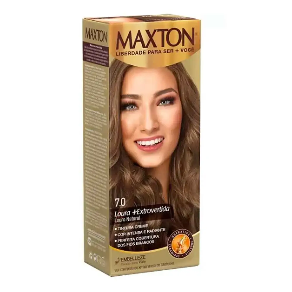 Tintura Maxton Kit Compl Louro Nat 7 0