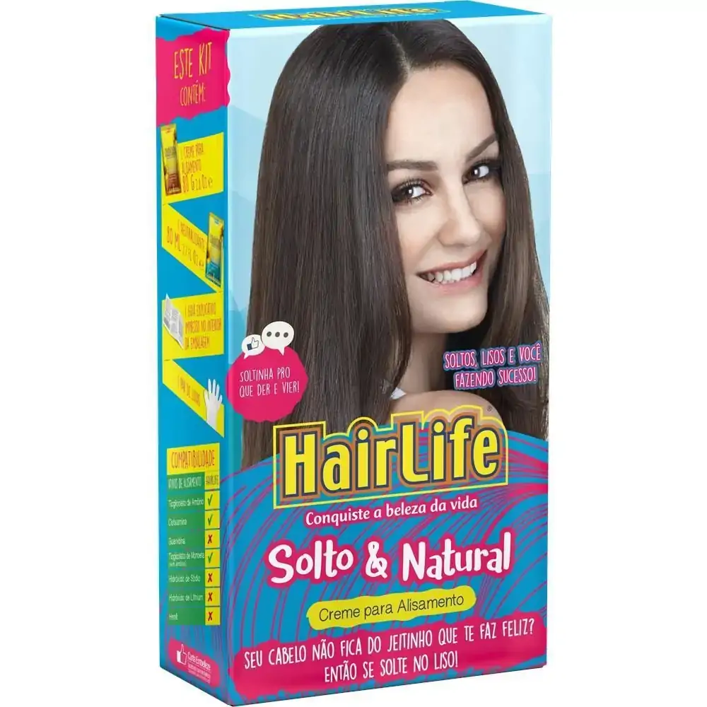 Creme Alisante Hair Life 80g