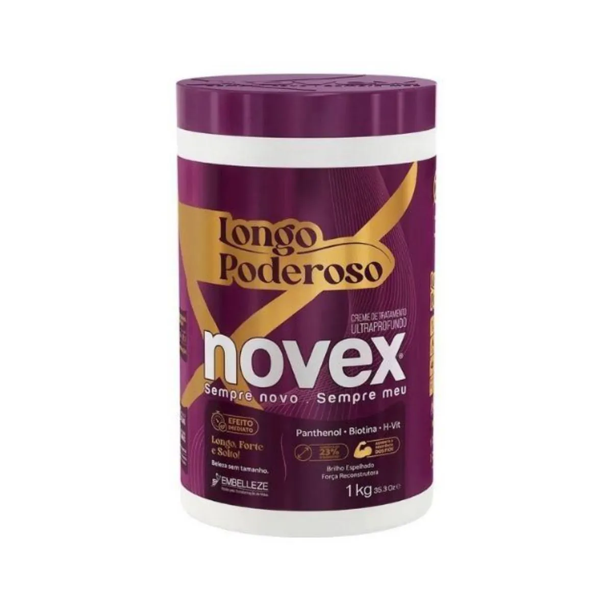 Cr Novex 1kg Longo Poderoso