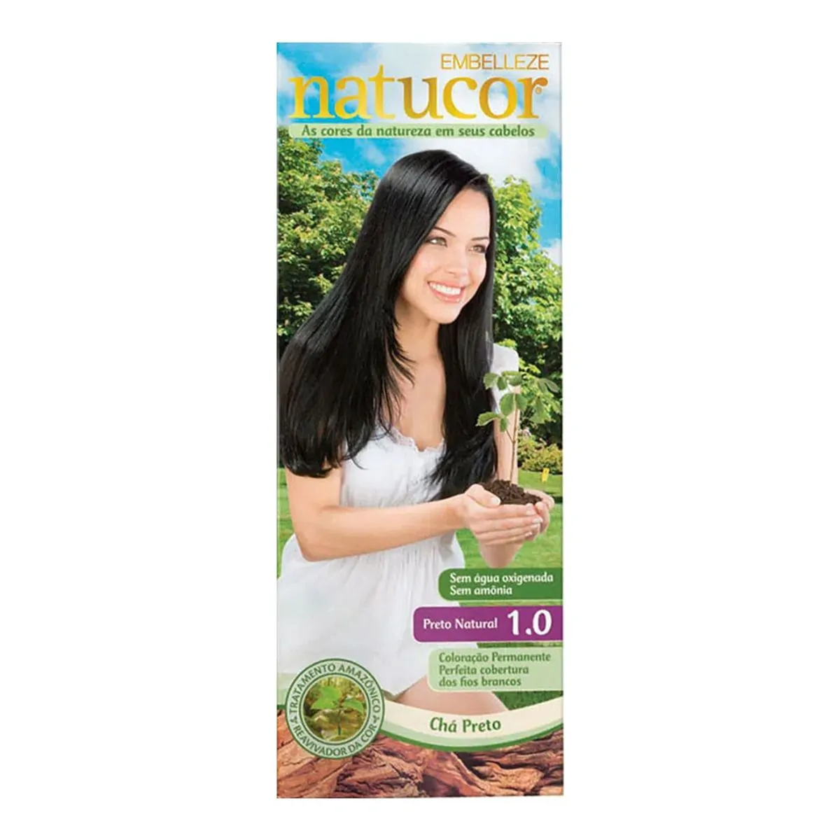 Tintura Natucor Kit 1.0 Preto