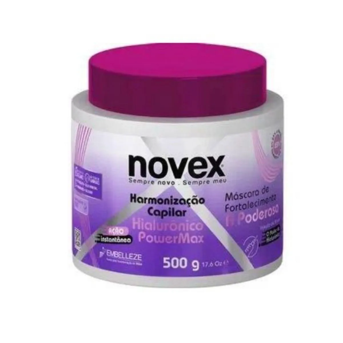 Mascara de Fortalecimento Novex Harmonização Capilar 500g