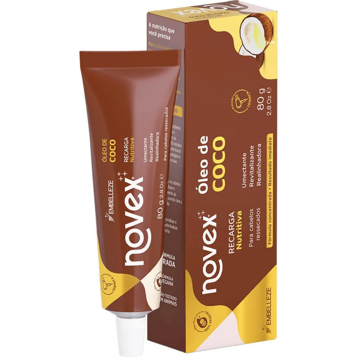 Recarga Novex 80g Oleo Coco