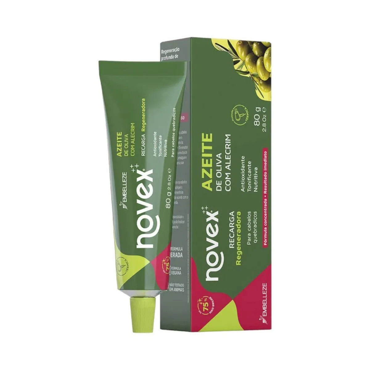 Recarga Novex 80g Azeite Oliva