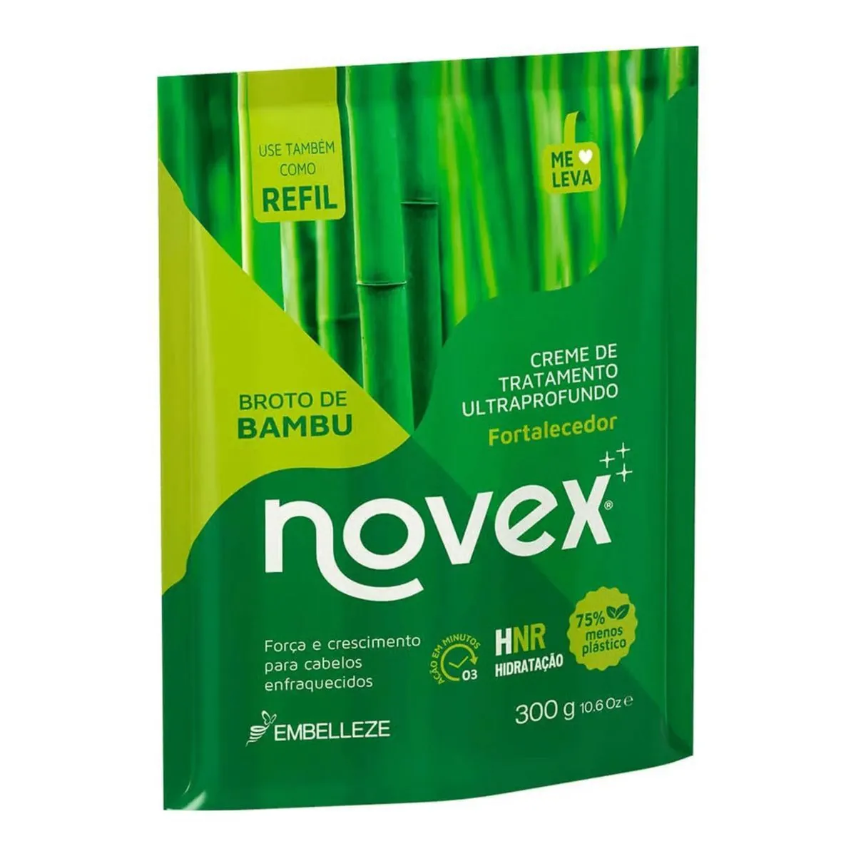 Cr Novex 300g Refil Broto De Bambu