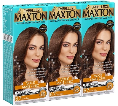 Coloracao Minikit Permanente Maxton Leve 3 Pague 2 6.7 1un