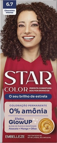 Tint Sem Amonia Star Color 6.7 Chocolate Intenso