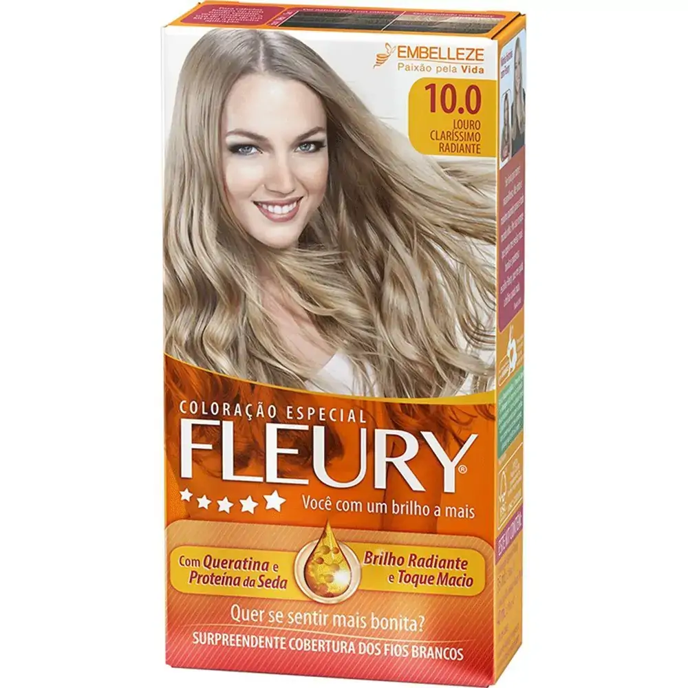 Tintura Fleury Media 7.0 Louro