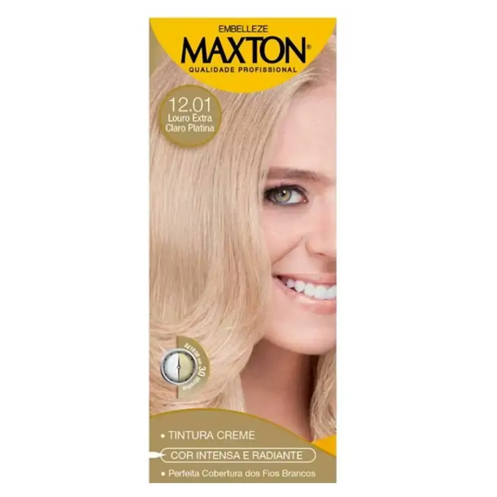 Tintura Maxton Kit Completo 12 01 Lou Ex Cl Rom