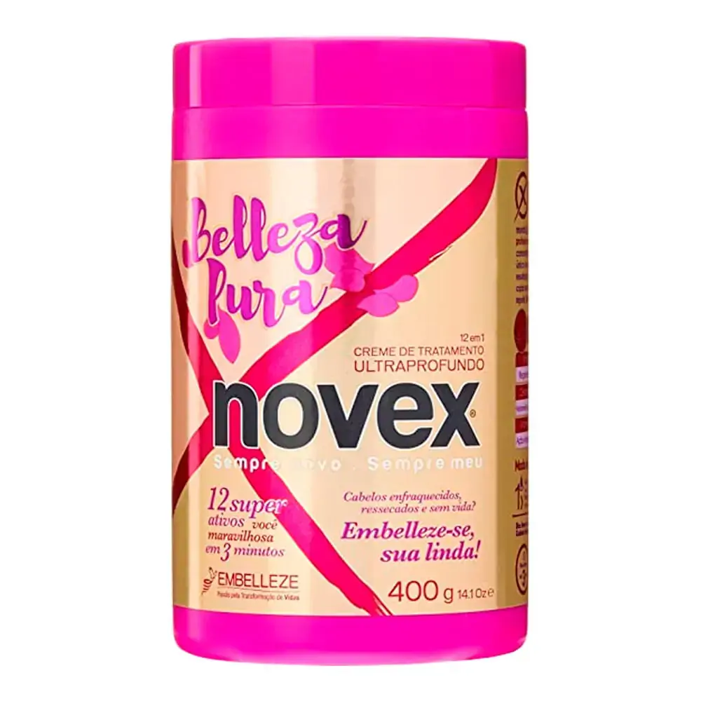 Creme De Tratamento Ultraprofundo Novex Belleza Pura Pote 400g