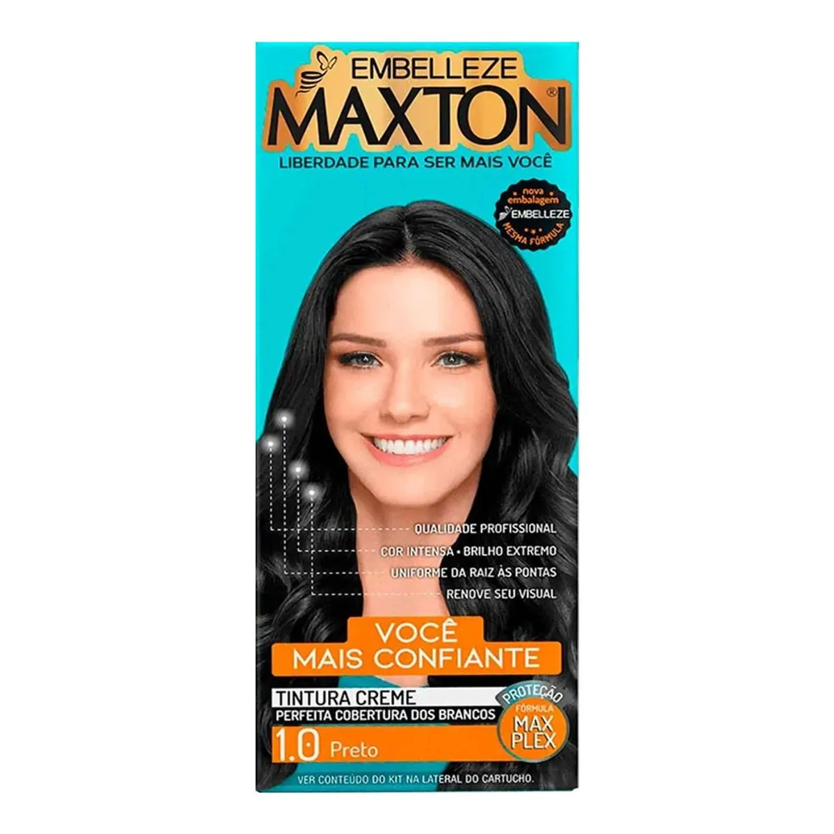 Tintura Creme Maxton - Escolha De Cor Menos As Vermelhas