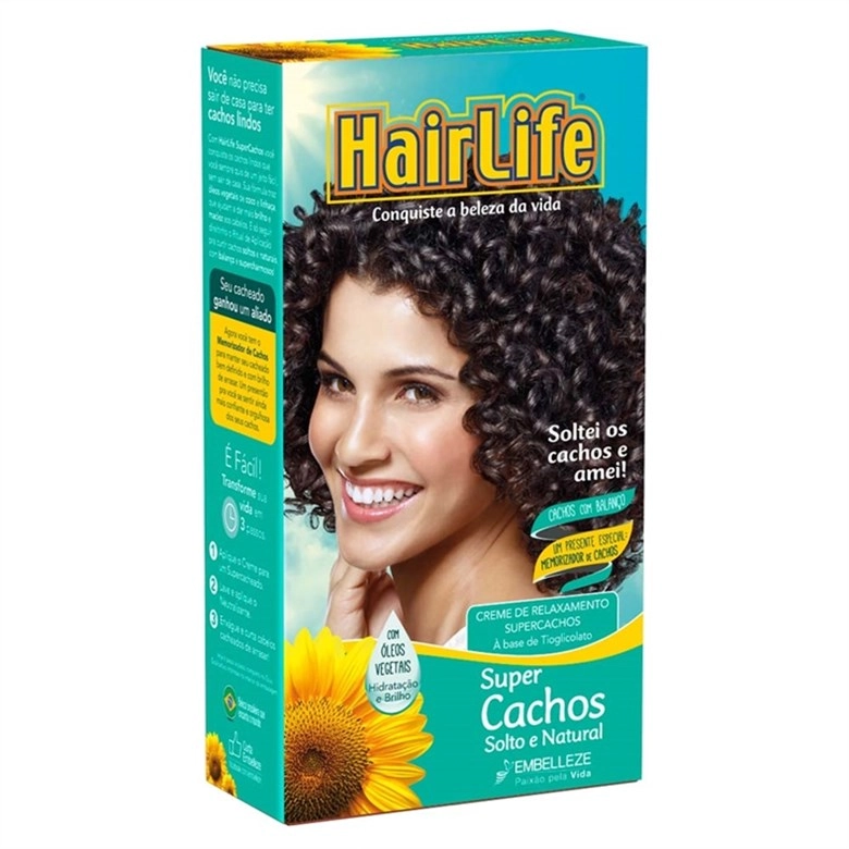 Alisante Capilar Hair Life 180g Cachinhos Unit