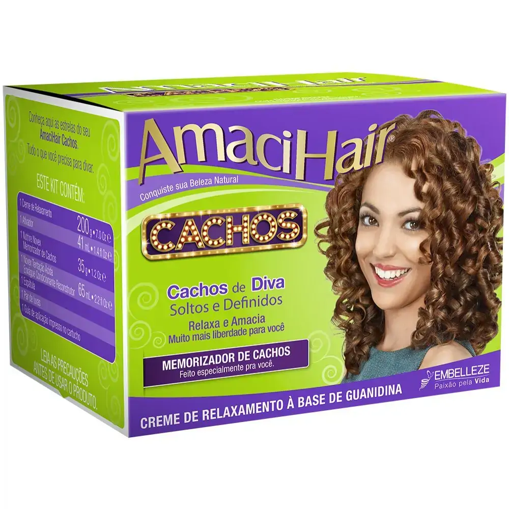 Kit Alis Amacihair Cachos Embelleze