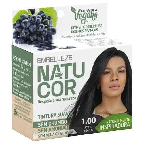 Coloracao Natucor Kit Completo 1 00 Preto