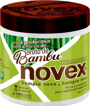 Creme Trat Novex Broto Bambu