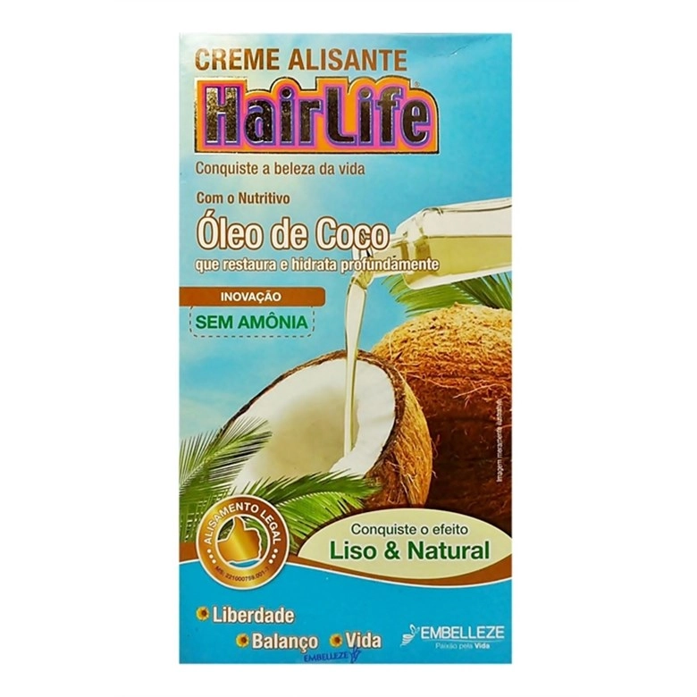 Alisante Capilar Hair Life 160g Oleo De Coco Unit