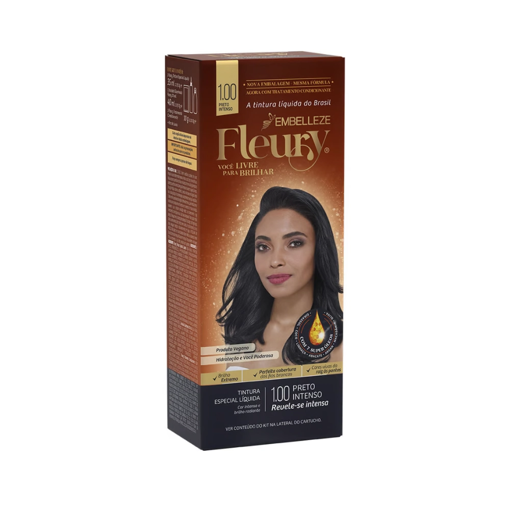 Tintura Fleury Preto Intenso