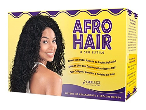 Kit Relaxamento Afro Hair Relaxamento E Encacheamento