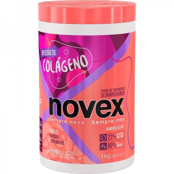 Creme De Tratamento Novex Infusao De Colageno 1kg