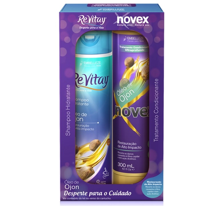 Kit Sh Co Novex 300ml óleo De Ojon Unit
